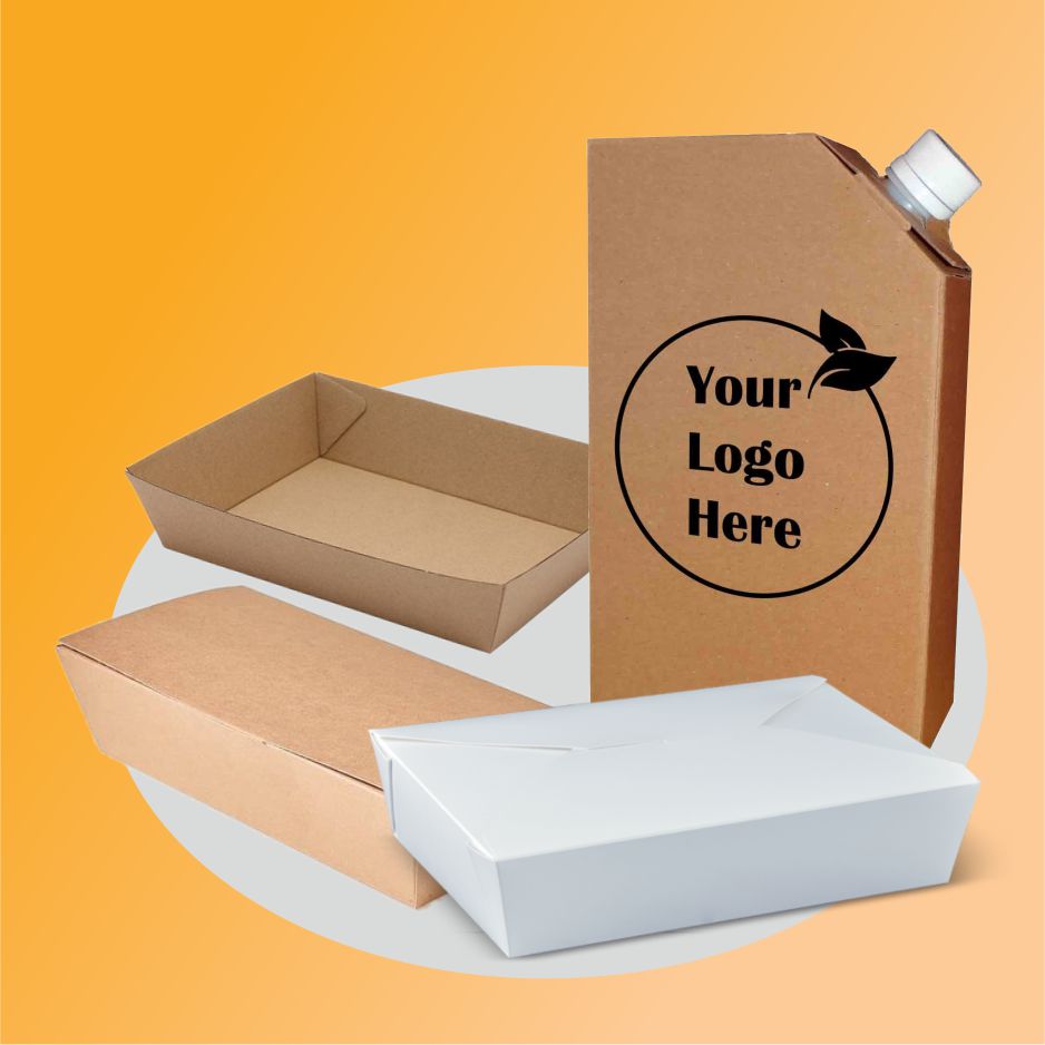 Eco-friendly card board food boxes for safe packaging