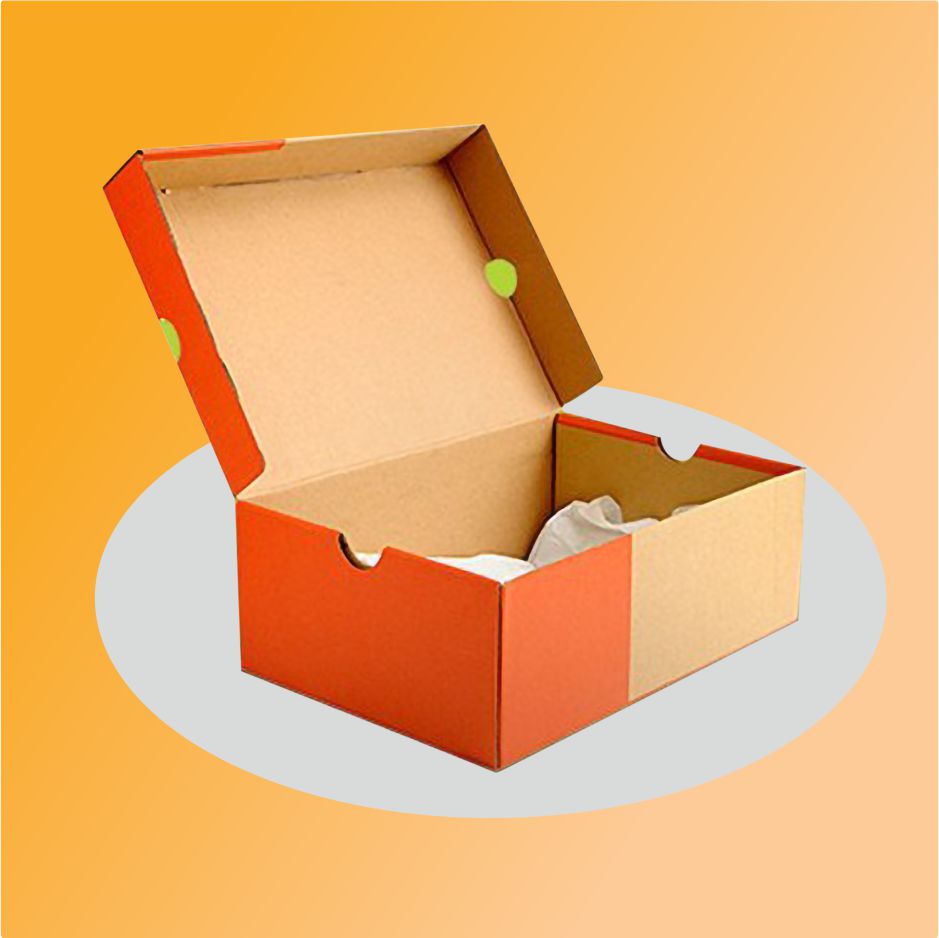 High-quality corrugated shoe boxes from Ajay Packers, designed for durability and style